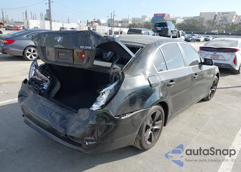 2008 BMW 535I z USA, uszkodzony, nr VIN WBANW13508CZ80158